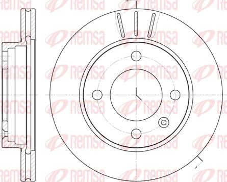 HELLA 8DD 355 100-711 - Discofreno autozon.pro