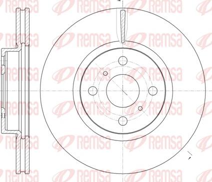 Remsa 61006.10 - Discofreno autozon.pro