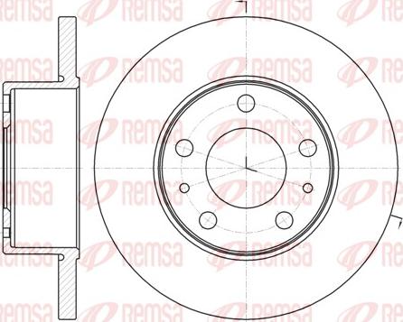 Remsa 61008.00 - Discofreno autozon.pro