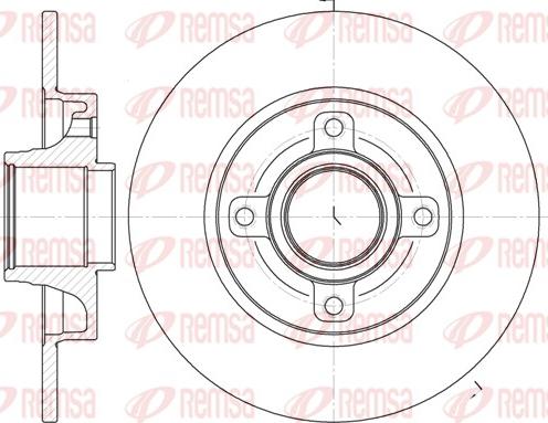 Remsa 61014.00 - Discofreno autozon.pro