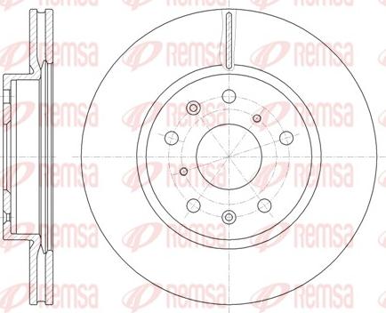 Remsa 61018.10 - Discofreno autozon.pro