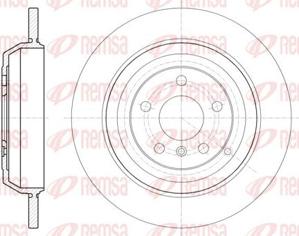 Remsa 61166.00 - Discofreno autozon.pro