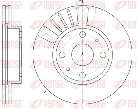 Remsa 6116.10 - Discofreno autozon.pro