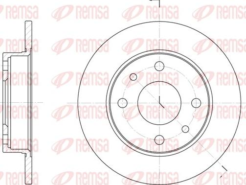 Remsa 6110.00 - Discofreno autozon.pro