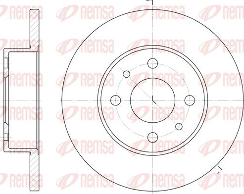 Remsa 6111.00 - Discofreno autozon.pro