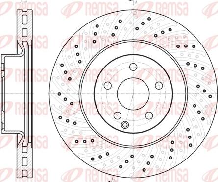 NiBK RN1782DSET - Disco freno p. elevate prestazioni autozon.pro