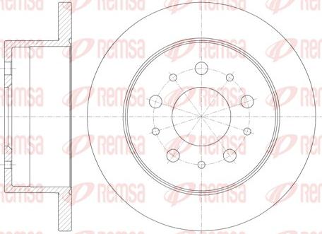 Remsa 61120.00 - Discofreno autozon.pro