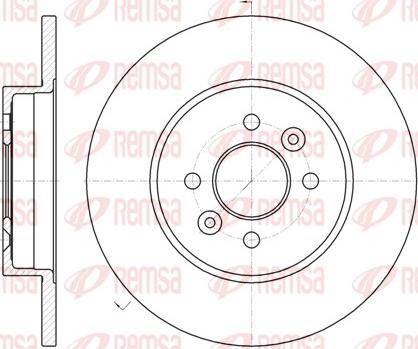 Remsa 61176.00 - Discofreno autozon.pro