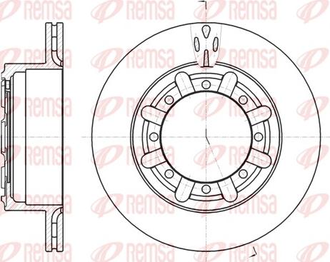 HELLA 8DD 355 117-611 - Discofreno autozon.pro