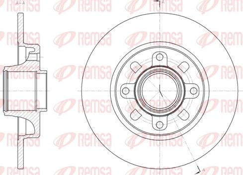 Remsa 61865.00 - Discofreno autozon.pro