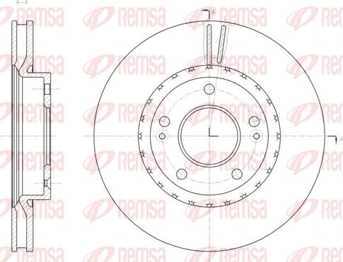 Remsa 61801.10 - Discofreno autozon.pro