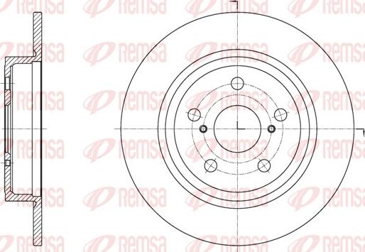 Remsa 61814.00 - Discofreno autozon.pro