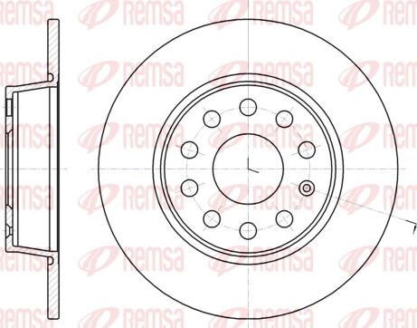 Remsa 61340.00 - Discofreno autozon.pro