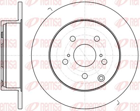 Remsa 61350.00 - Discofreno autozon.pro