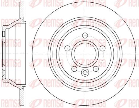 Remsa 61265.00 - Discofreno autozon.pro