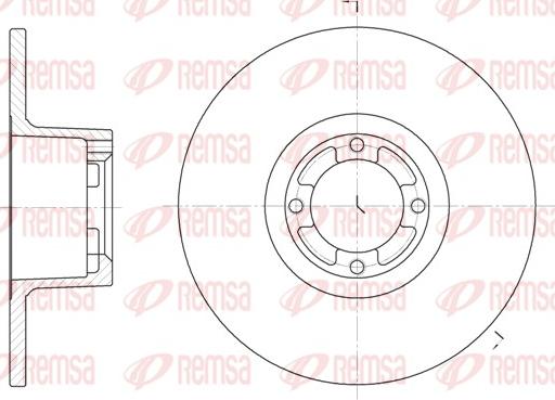 Remsa 61219.00 - Discofreno autozon.pro