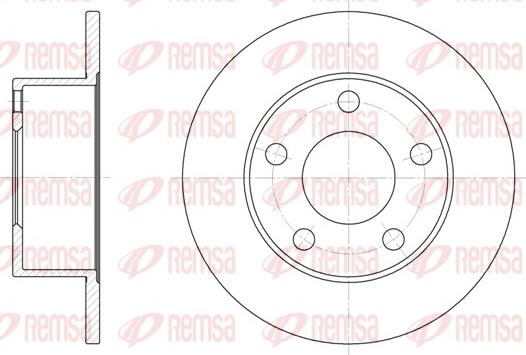 Remsa 6123.00 - Discofreno autozon.pro