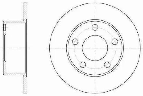 BOSCH 986478132 - Discofreno autozon.pro