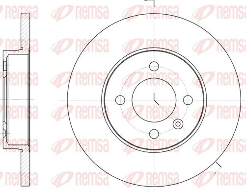 Remsa 6172.00 - Discofreno autozon.pro