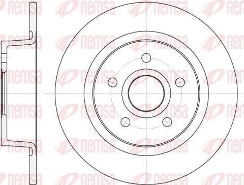 Remsa 6863.00 - Discofreno autozon.pro