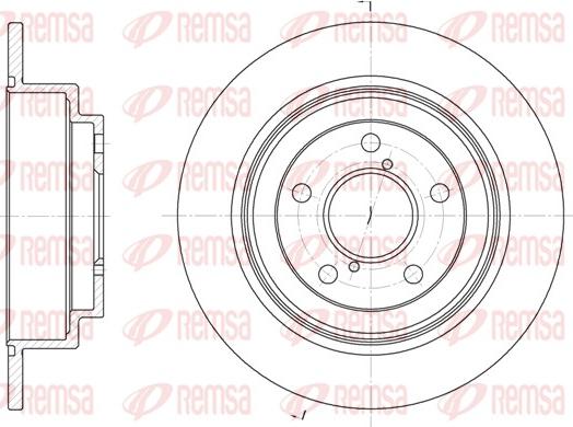 Remsa 6398.00 - Discofreno autozon.pro