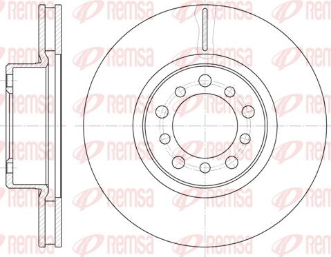 Remsa 6345.10 - Discofreno autozon.pro