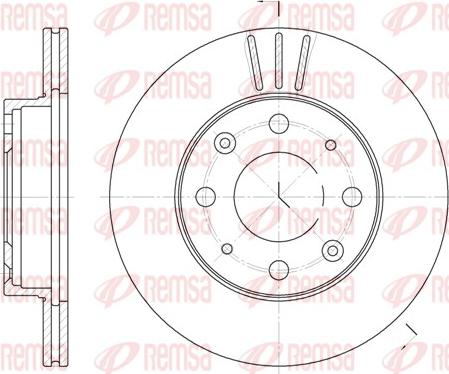 Remsa 6368.10 - Discofreno autozon.pro