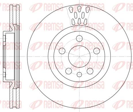 Remsa 6305.11 - Discofreno autozon.pro