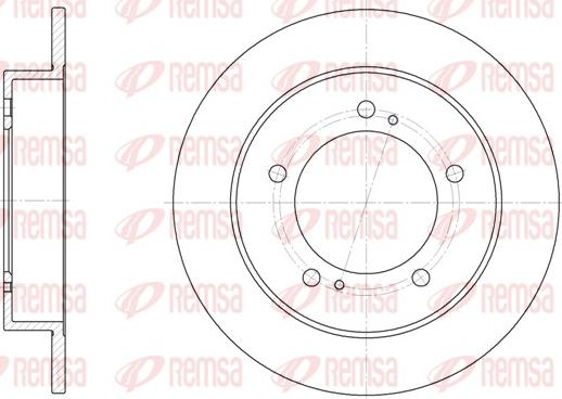 Remsa 6331.00 - Discofreno autozon.pro