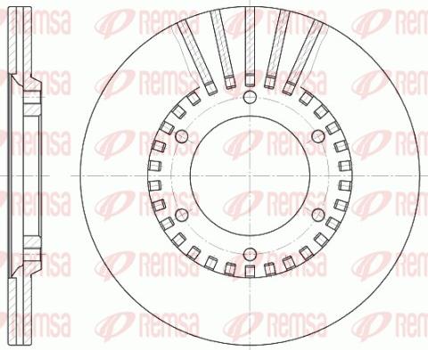 Remsa 6337.10 - Discofreno autozon.pro