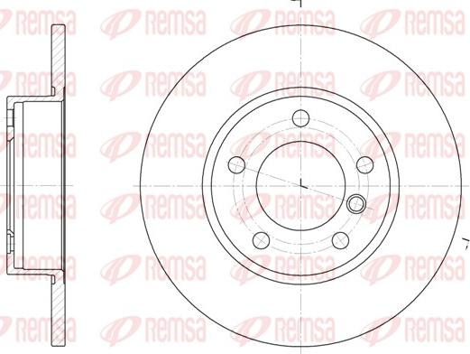 Remsa 6323.00 - Discofreno autozon.pro