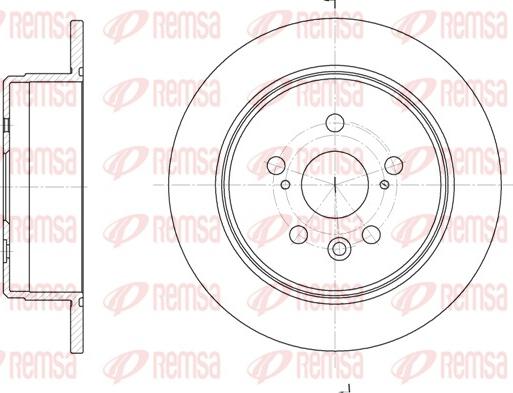 Remsa 6245.00 - Discofreno autozon.pro