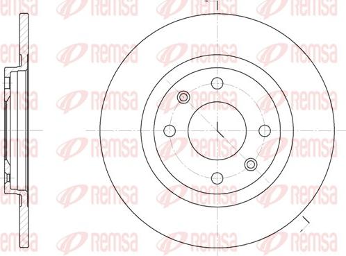 Remsa 6241.01 - Discofreno autozon.pro