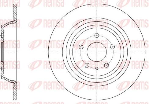 Remsa 62516.00 - Discofreno autozon.pro