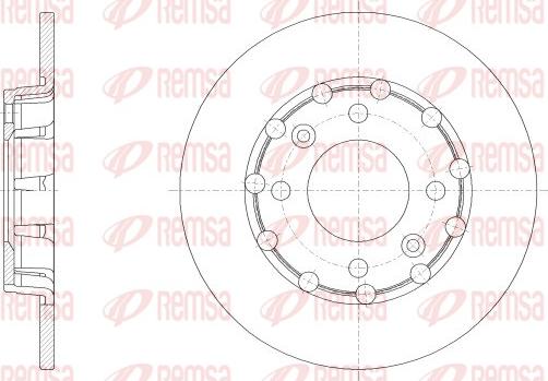 Remsa 62539.00 - Discofreno autozon.pro