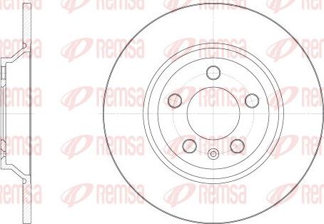 Remsa 62521.00 - Discofreno autozon.pro