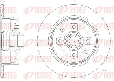 Remsa 6217.00 - Discofreno autozon.pro