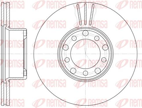 Remsa 6274.10 - Discofreno autozon.pro