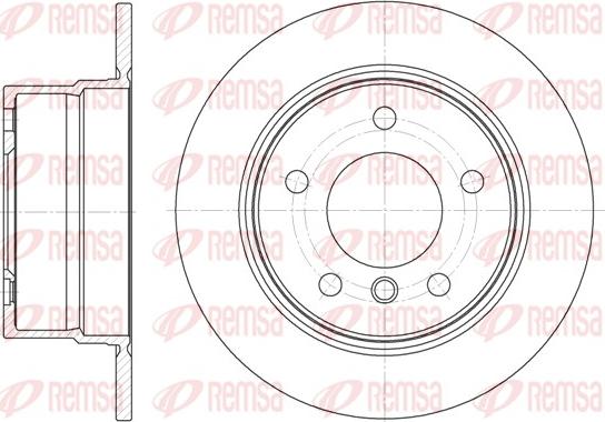 Remsa 6798.00 - Discofreno autozon.pro