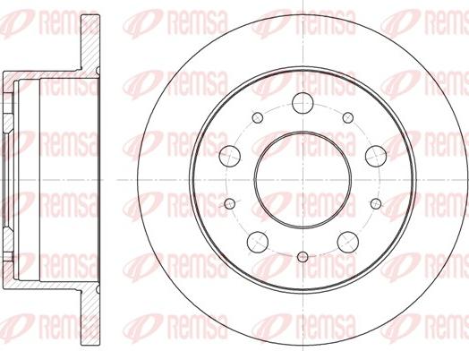 Remsa 6741.00 - Discofreno autozon.pro