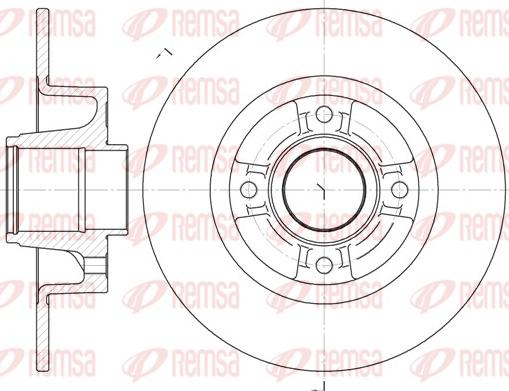 Remsa 6750.00 - Discofreno autozon.pro