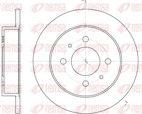 Remsa 6765.00 - Discofreno autozon.pro