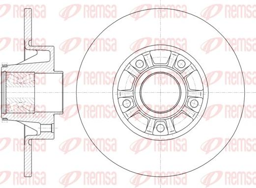 Remsa 6733.20 - Discofreno autozon.pro