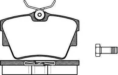 Remsa 591 30 - Kit pastiglie freno, Freno a disco autozon.pro