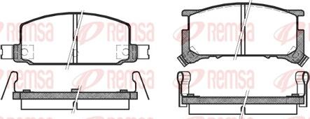 ATE 27.0460-2514.2 - Kit pastiglie freno, Freno a disco autozon.pro