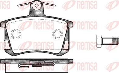 Lucas Electrical GDB1310 - Kit pastiglie freno, Freno a disco autozon.pro