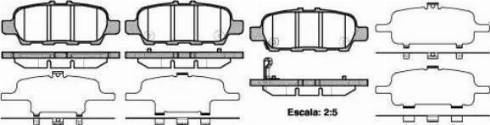 RIDER RD.3323.DB3294 - Kit pastiglie freno, Freno a disco autozon.pro