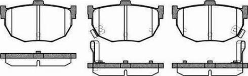 RIDER RD.3323.DB3170 - Kit pastiglie freno, Freno a disco autozon.pro