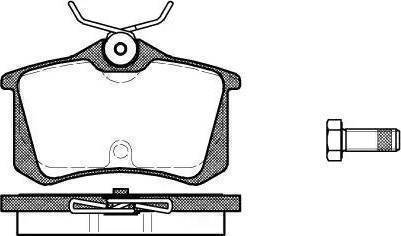 BOSCH 986461769 - Kit pastiglie freno, Freno a disco autozon.pro