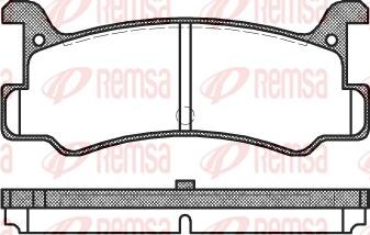 Valeo 551762 - Kit pastiglie freno, Freno a disco autozon.pro